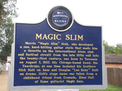 SlimBluesTrailMarker